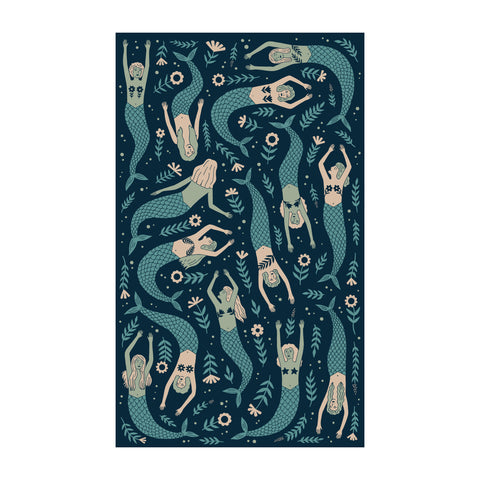 Mermaids Kitchen & Tea Towel