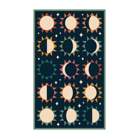 Moon Phase Kitchen & Tea Towel