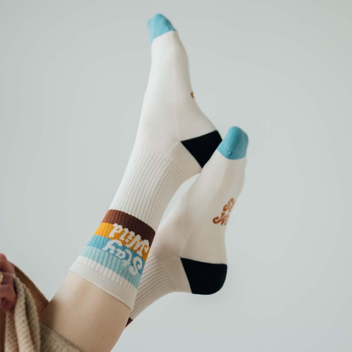 Stay Wild Socks - undefined - Trek Light