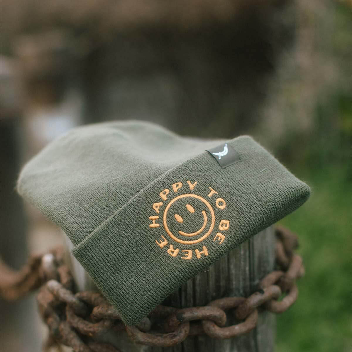 Happy To Be Here Beanie - Trek Light