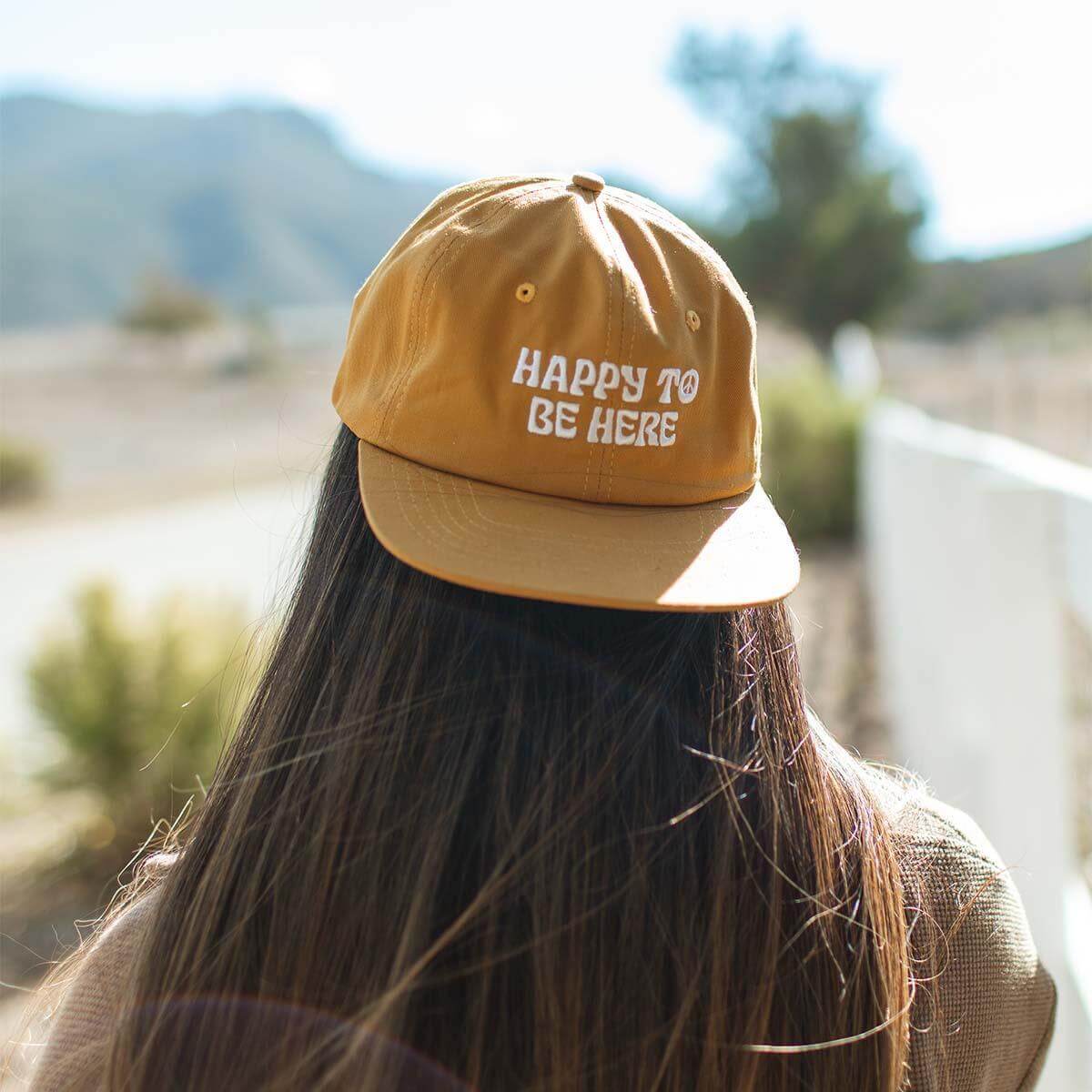 Happy To Be Here Hat - Trek Light