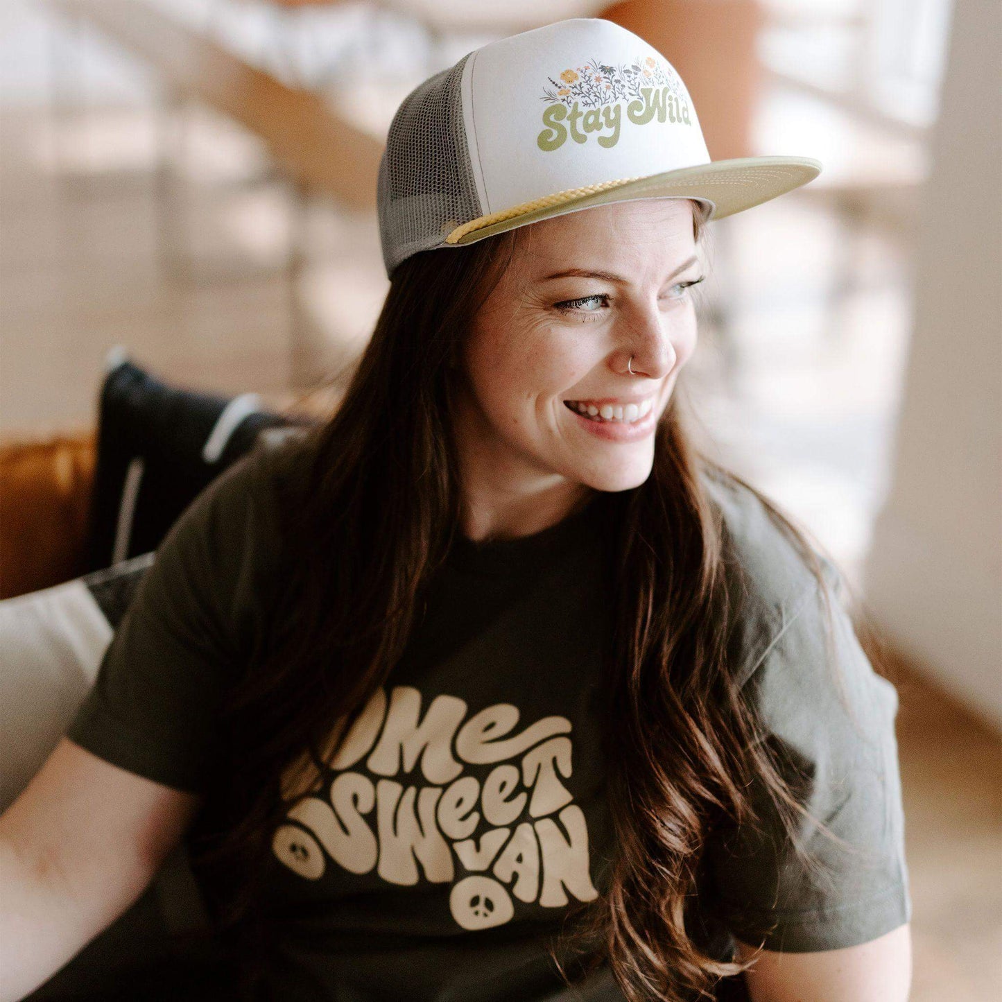 Home Sweet Van Shirt - Trek Light