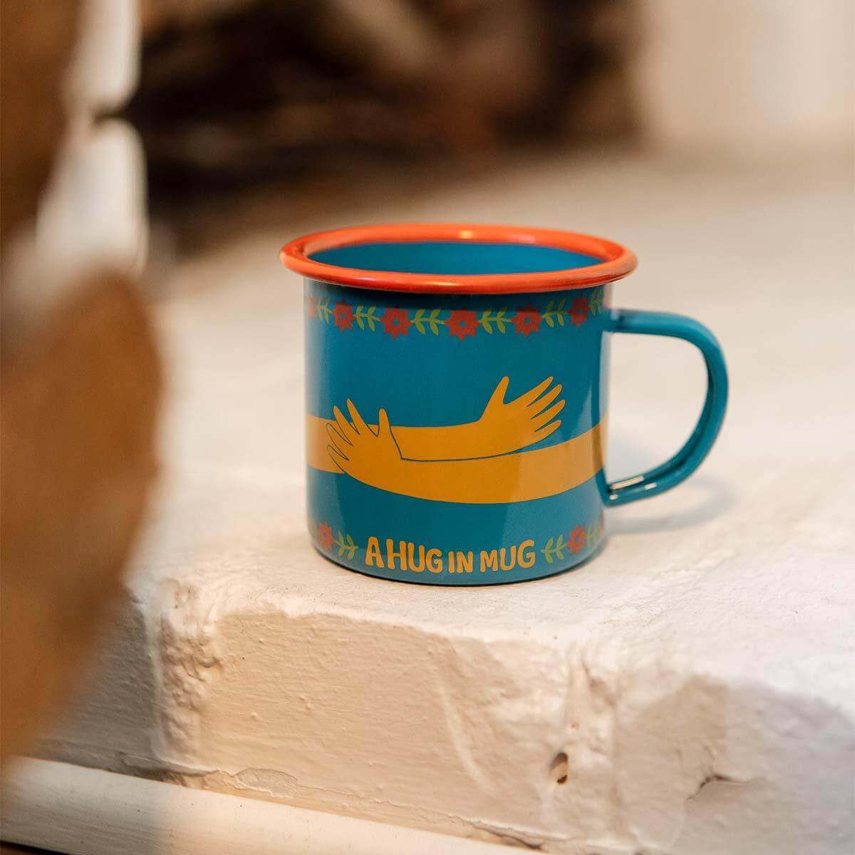Hug Mug Enamel Mug - Trek Light