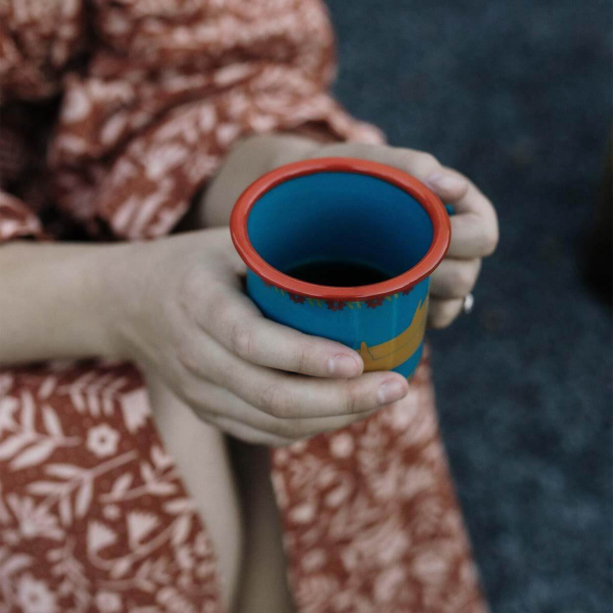Hug Mug Enamel Mug - Trek Light