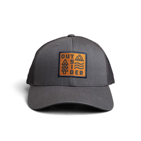 Trek Light Outsider Hat - Classic 6-panel snapback for adventurers and big heads! Perfect for outdoor relaxation and reflection.