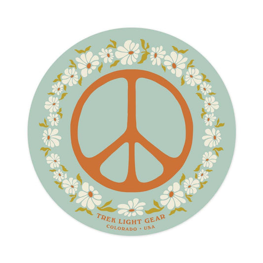 Peace Sticker - Trek Light