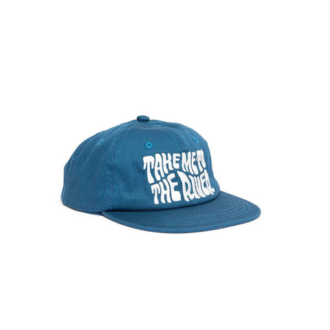 Trek Light Take Me To The River blue kids snapback hat for outdoor adventures.