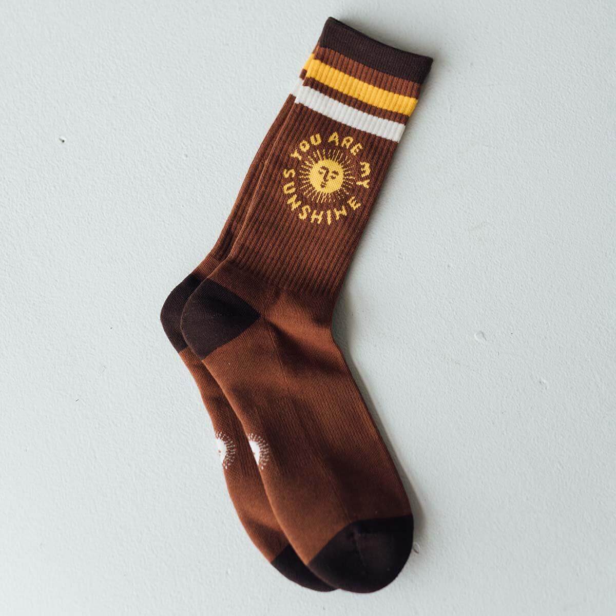 You Are My Sunshine Socks - Trek Light