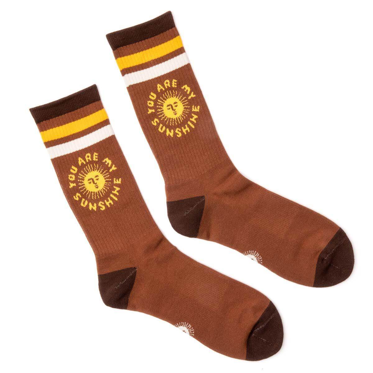 You Are My Sunshine Socks - Trek Light