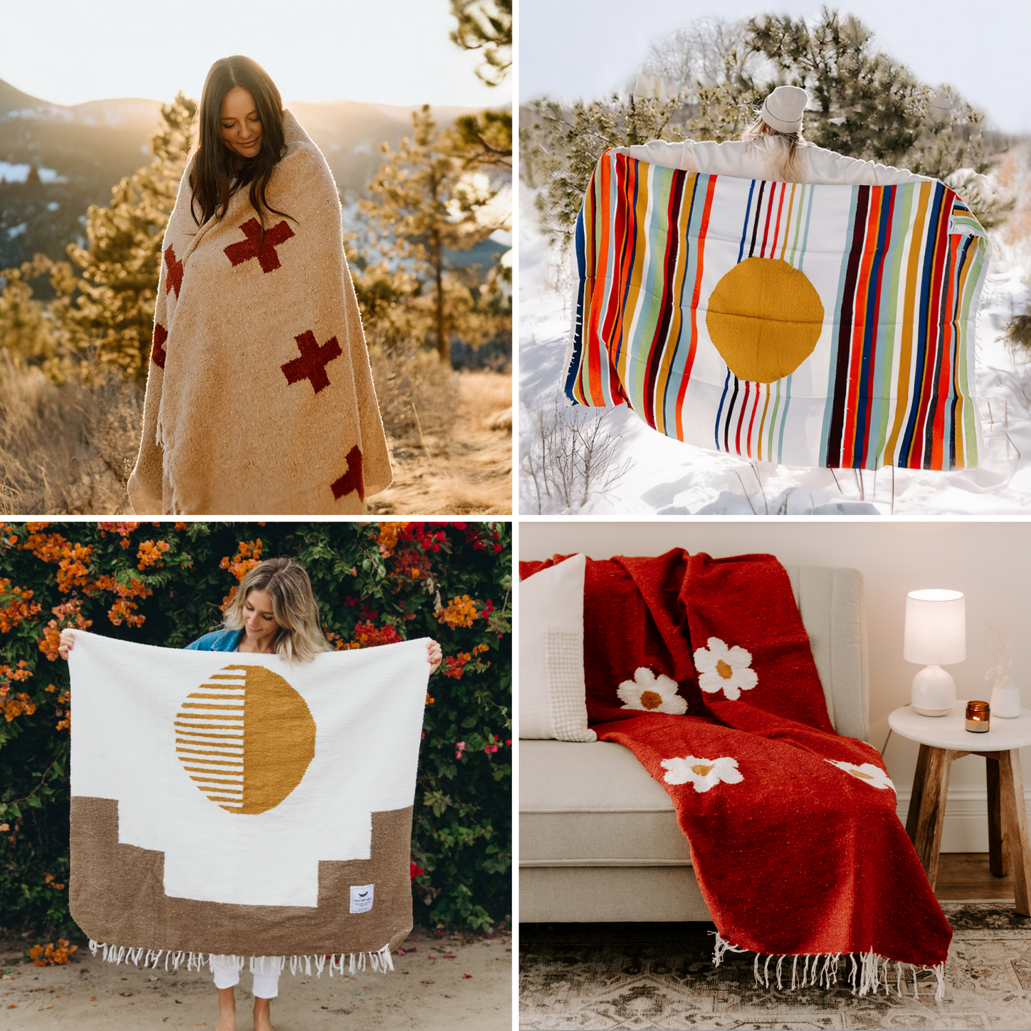 Trek Light: Happiness Inspiring Blankets, Towels, Fanny Packs & More.