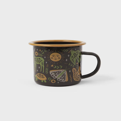 Woodland Friends Enamel Mug 16oz