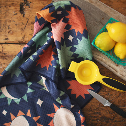 Moon Phase Kitchen & Tea Towel