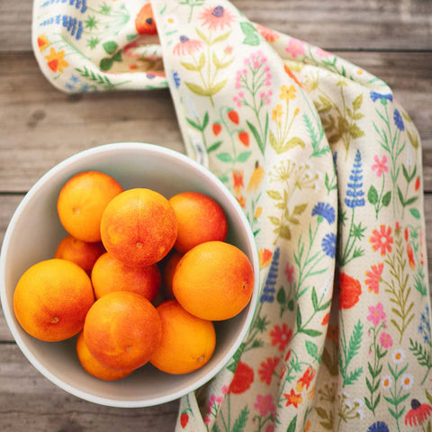 Wildflower Wonder Kitchen & Tea Towel