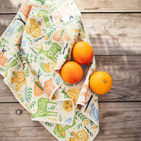Woodland Friends Kitchen & Tea Towel