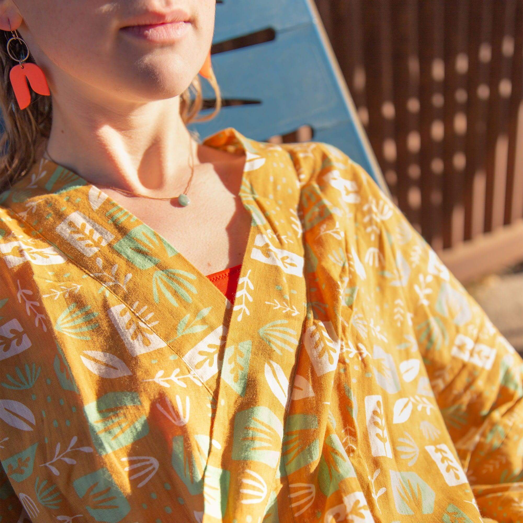 Free people on sale retrograde kimono dress