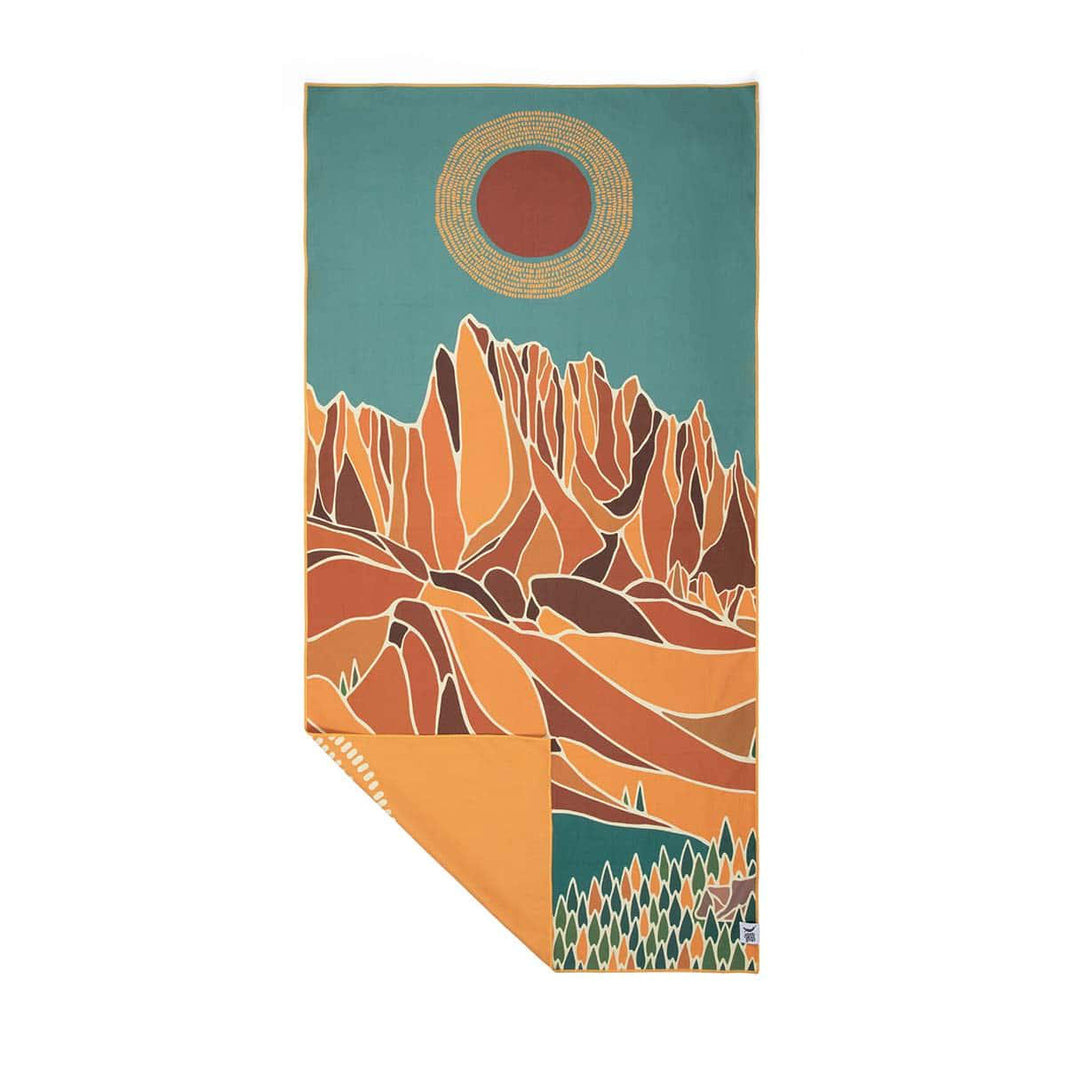 Fleeing the Wilderness Designer Towel