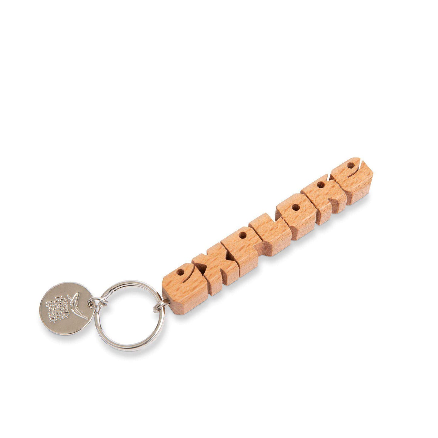 EXPLORE Wood Keychain - Trek Light