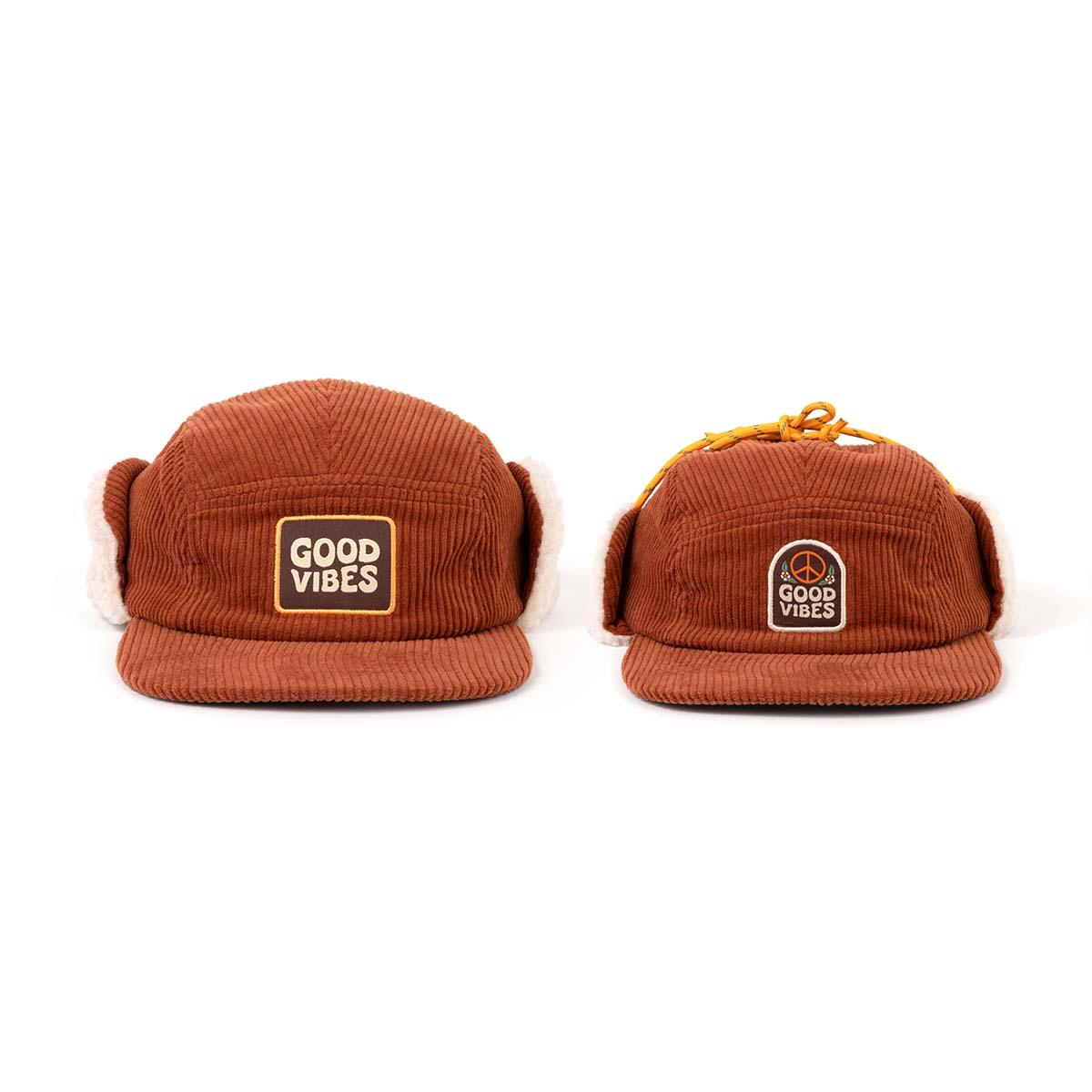 Good Vibes Sherpa Hat (Twinsie Set) - Trek Light