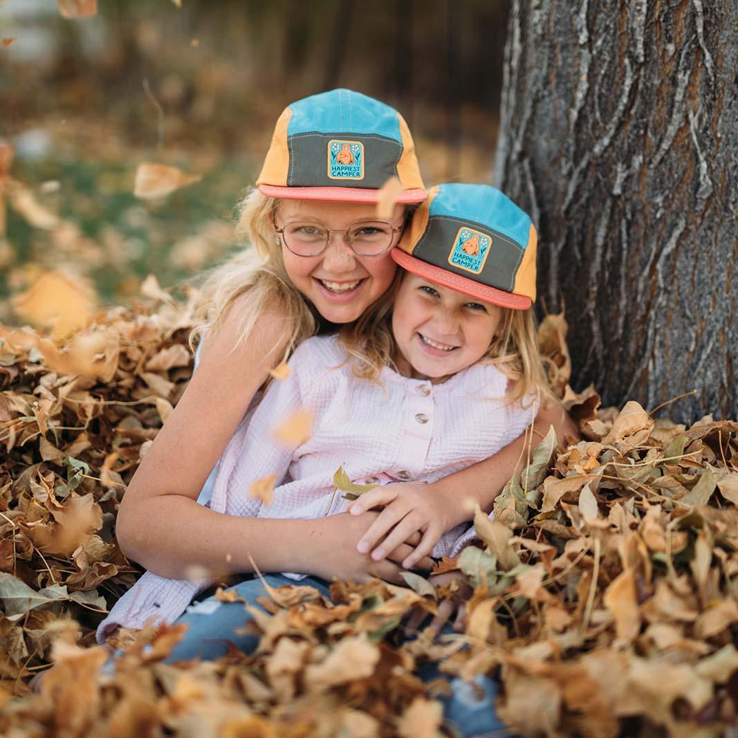 Happiest Camper Bear Kids Hat - Trek Light