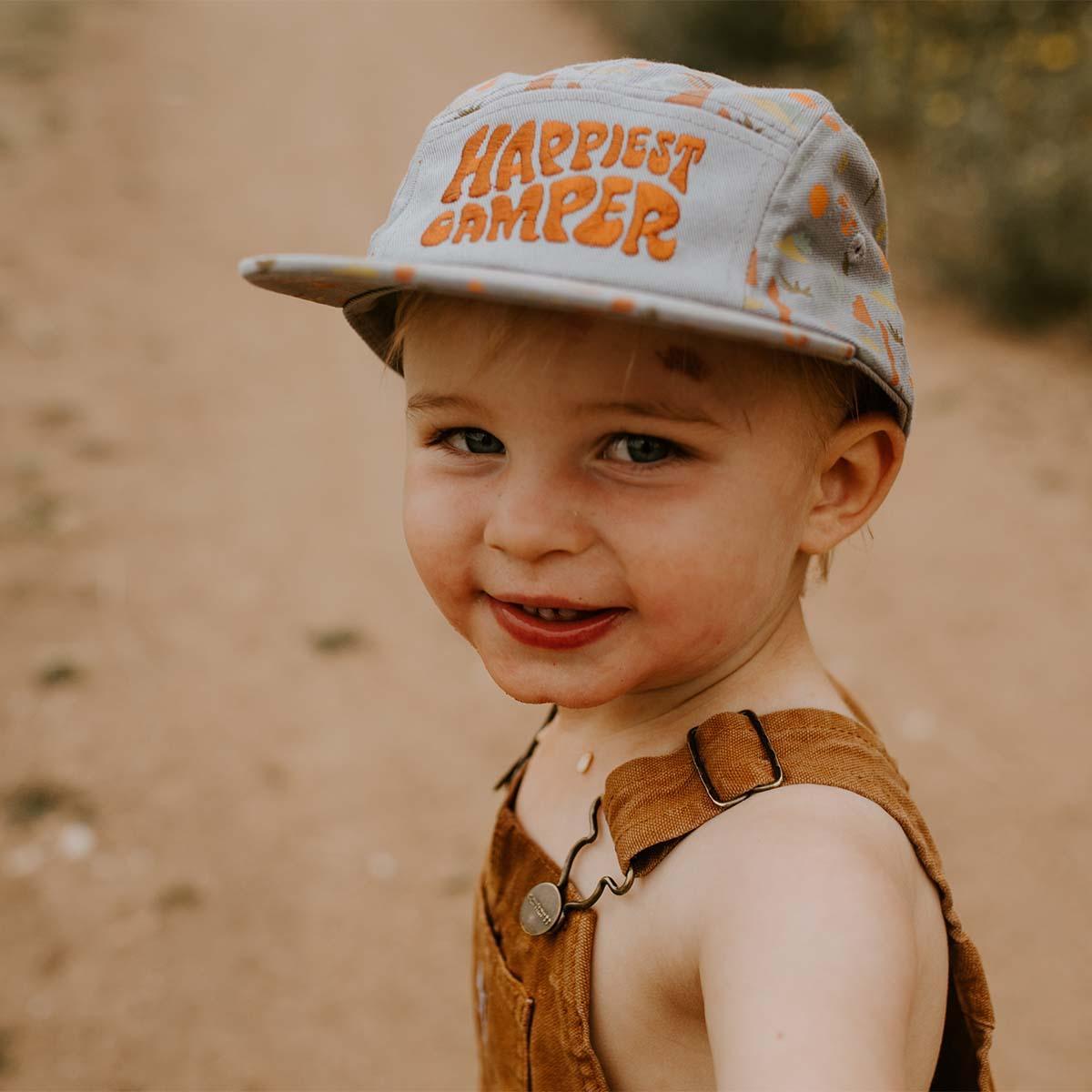 Happiest Camper Kids Hat - Trek Light