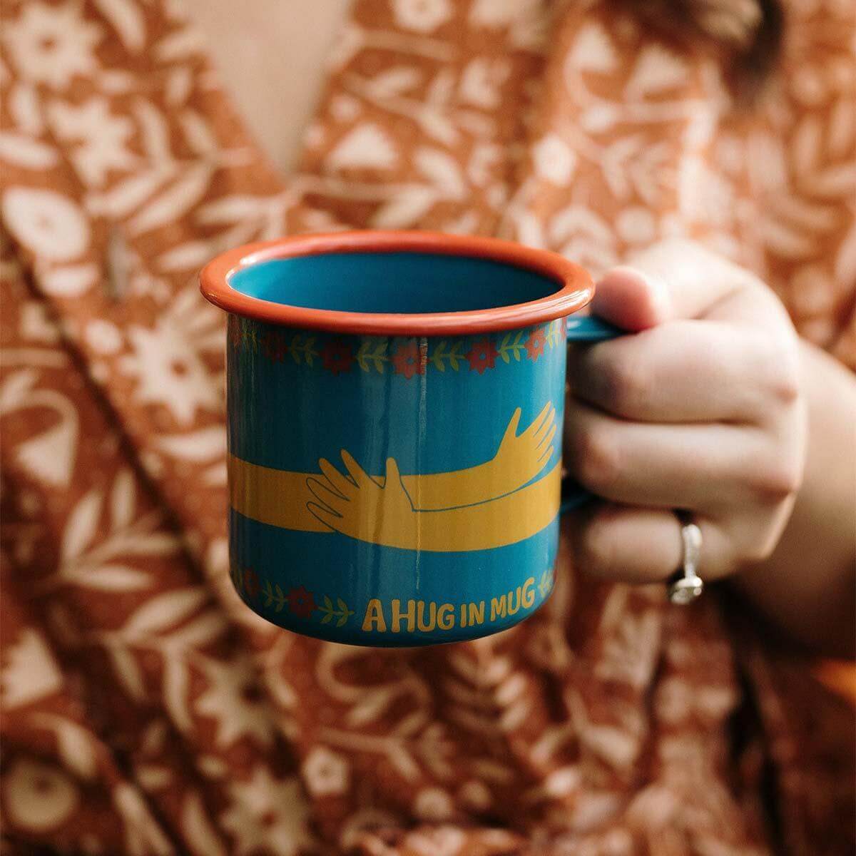 Hug Mug Enamel Mug - Trek Light