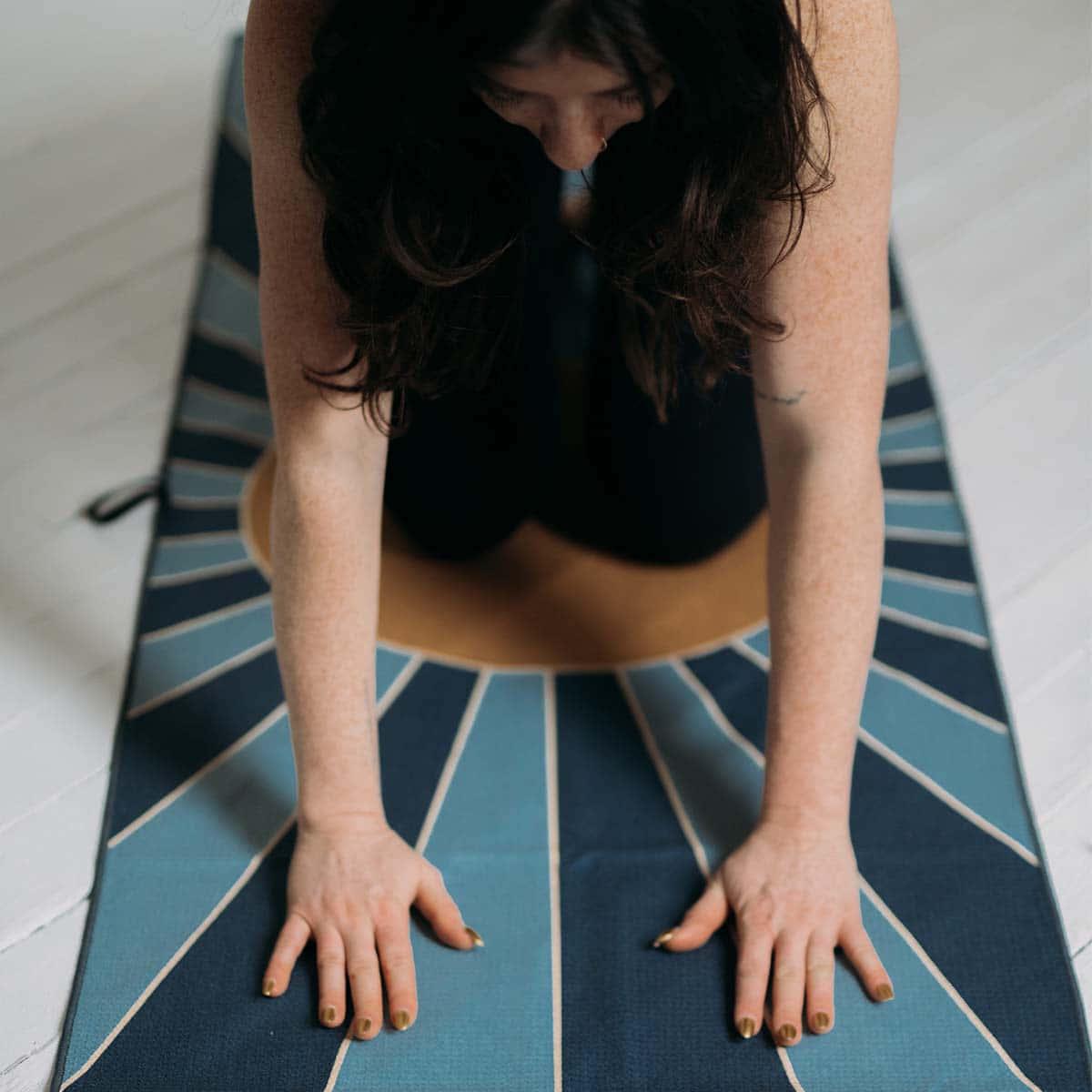 Whear Small Yoga Mat,Non-Slip Texture Exercise & Workout Mat
