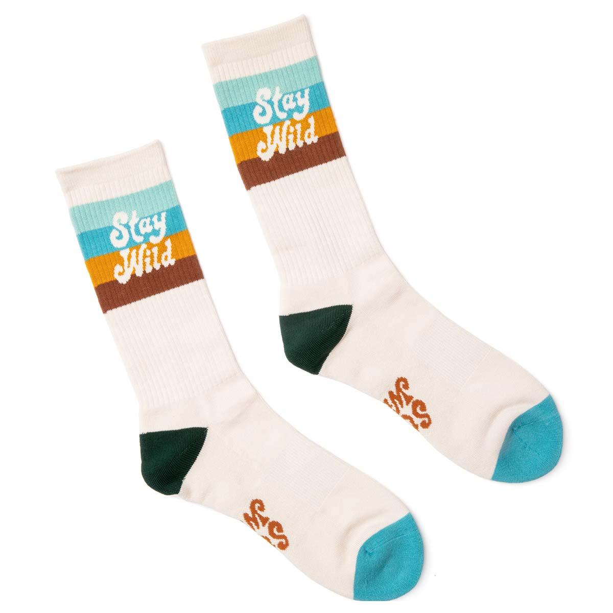 Stay Wild Socks - Trek Light