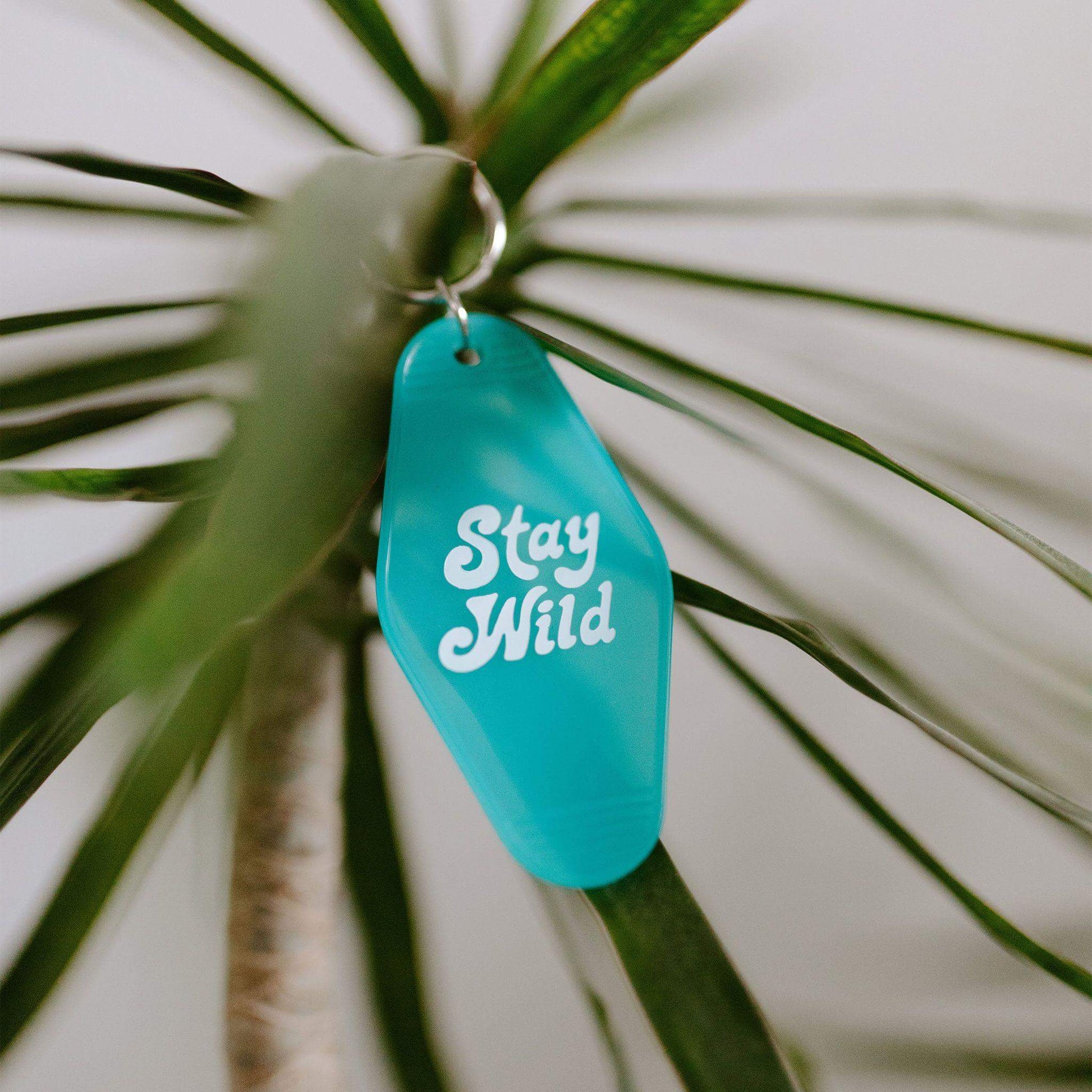 Stay Wild Key Tag - Trek Light
