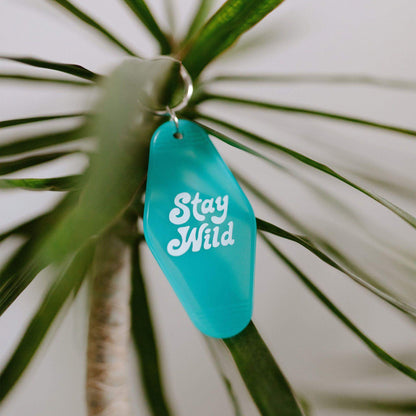 Stay Wild Key Tag - Trek Light