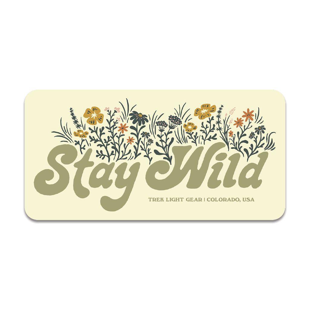 Stay Wild Sticker - Trek Light
