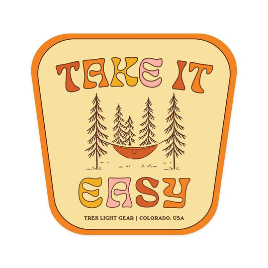 Take It Easy Sticker - Trek Light