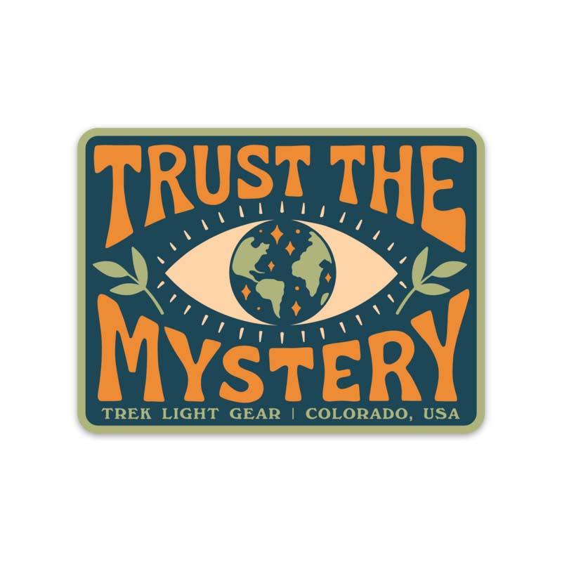 Trust The Mystery Sticker - Trek Light